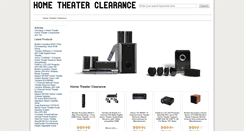 Desktop Screenshot of hometheaterclearance.com